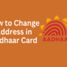 how to change address in aadhar card