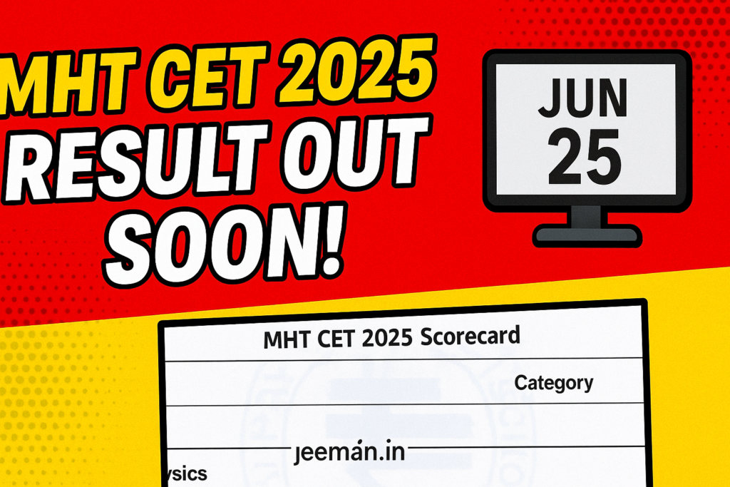MHT CET 2025 Result (PCM & PCB) – Scorecard, Direct Link, Toppers List, Merit & Counselling